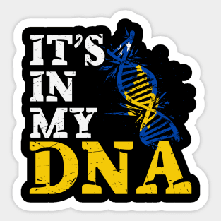 It's in my DNA - Kosovo Sticker